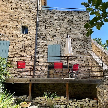 Ferienwohnung Bastide Au Coeur Du Luberon Gordes Exterior foto